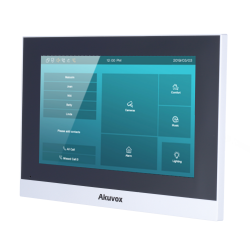 Monitor Linux Akuvox AK-C313W-2 para videoporteiro de 7"