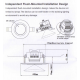 MCO Home OS11 -  Sensor de Ocupación Z-Wave  basado en radar