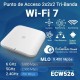 EnGenius ECW526 AP Int. 802.11a/ac/ax/be/b/g/n Triple Banda WIFI7 2x2x2 9.400 Mbps, 10 Gbit PoE 802.3at, MESH, Cloud