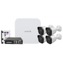 Kit de videovigilancia Ajax NVRKIT108B-4