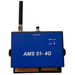 Controlador GSM / SMS de 4 entradas y 3 salidas de relé