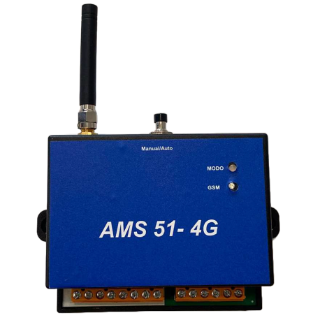 Controlador GSM / SMS de 4 entradas y 3 salidas de relé