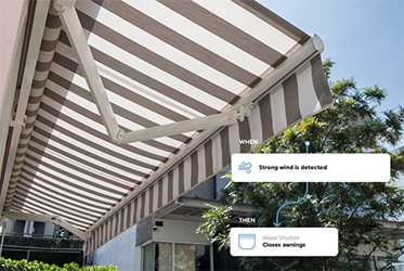 Home Automation Z-Wave Awnings Shelly