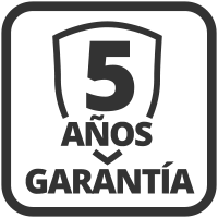 3 Años de Garantía del fabricante